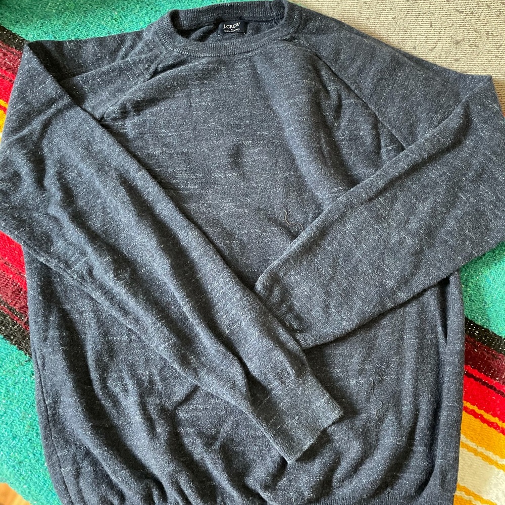J Crew Rugged Cotton Sweater - Picture 2 of 3